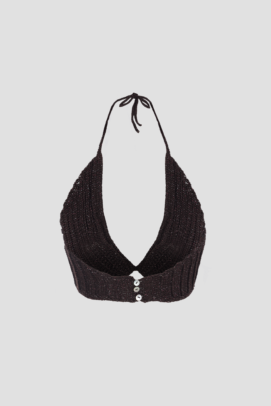 Crochet Bralette Brown