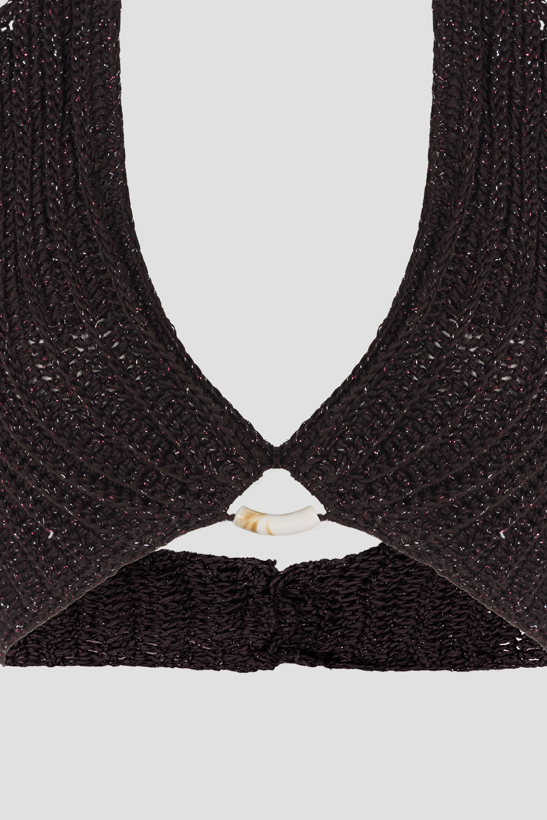 Crochet Bralette Brown