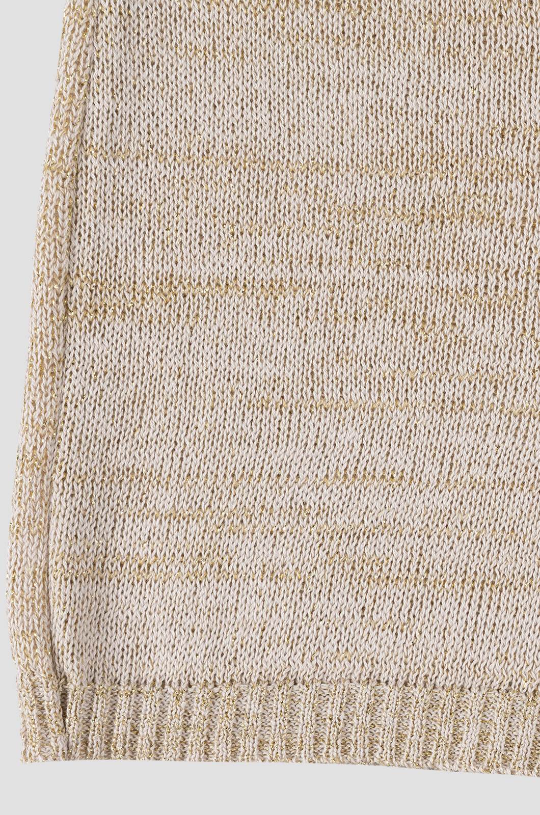 Lurex Shorts Beige