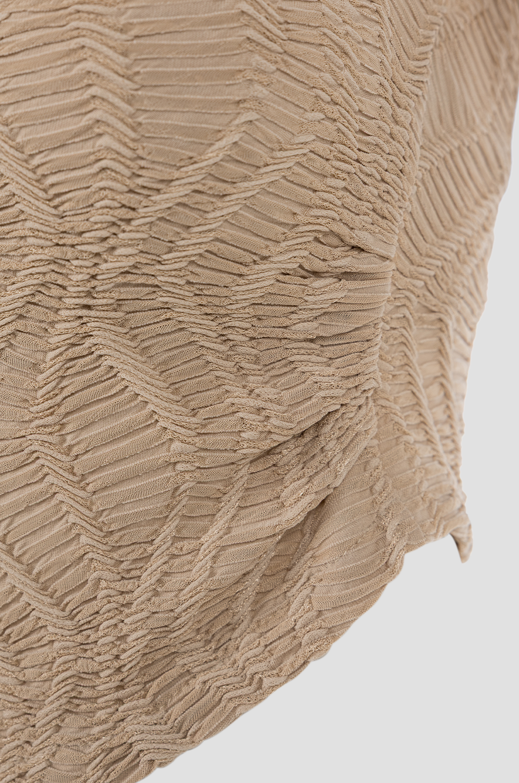 Waves Top Beige