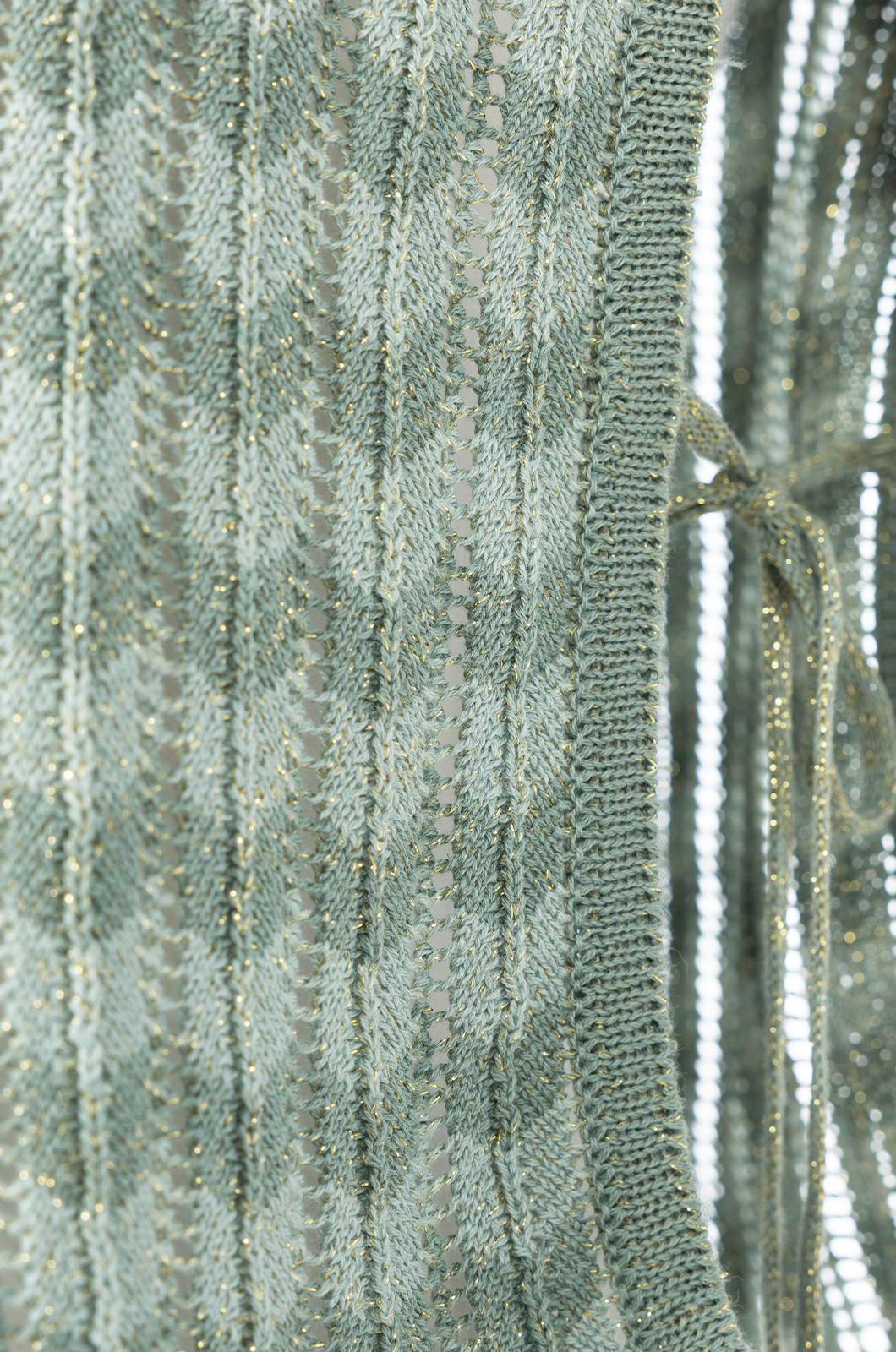 Zigzag Top Sage Green