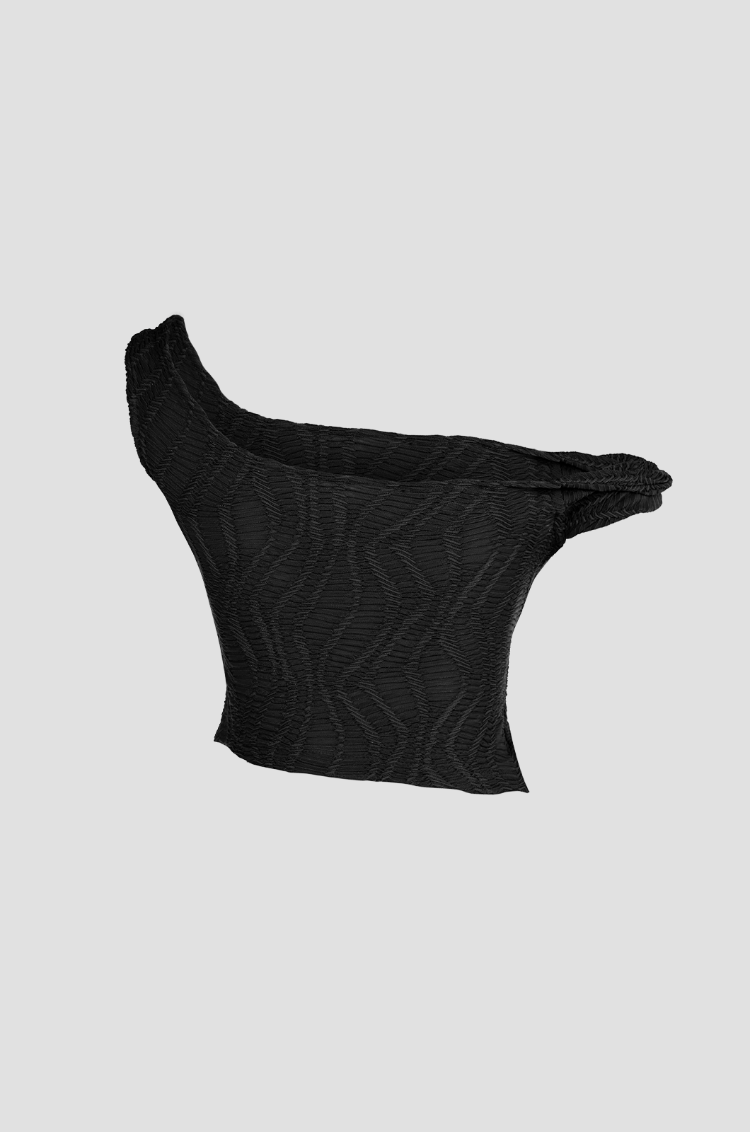Waves Top Black
