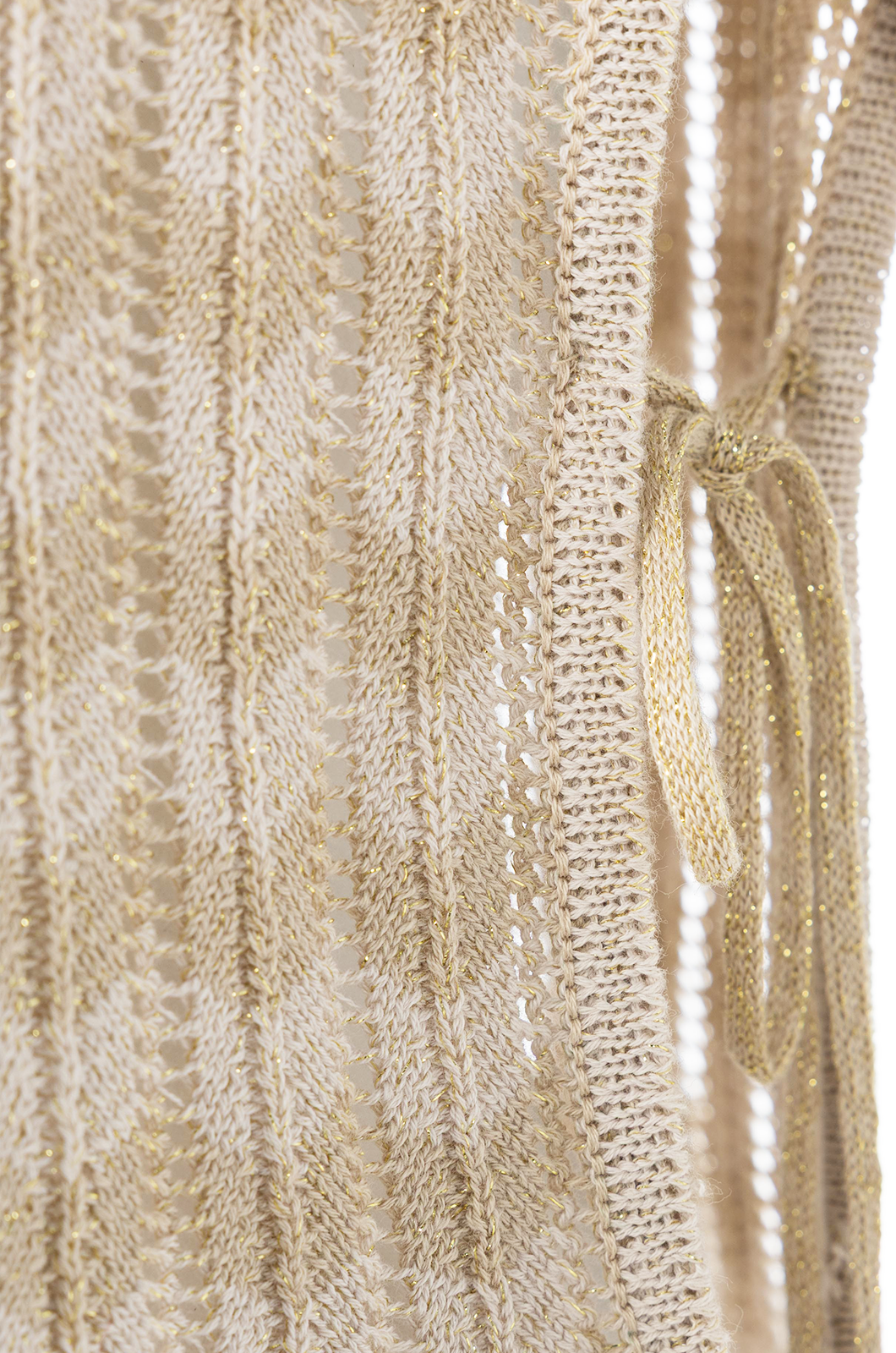 Zigzag Top Beige