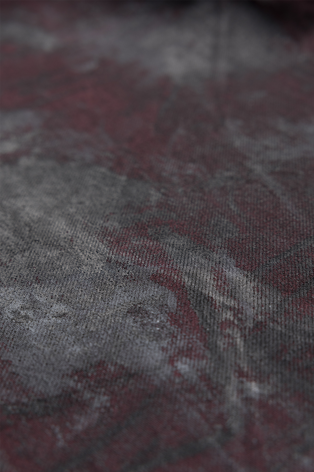 Barrel Jeans Burgundy Strokes