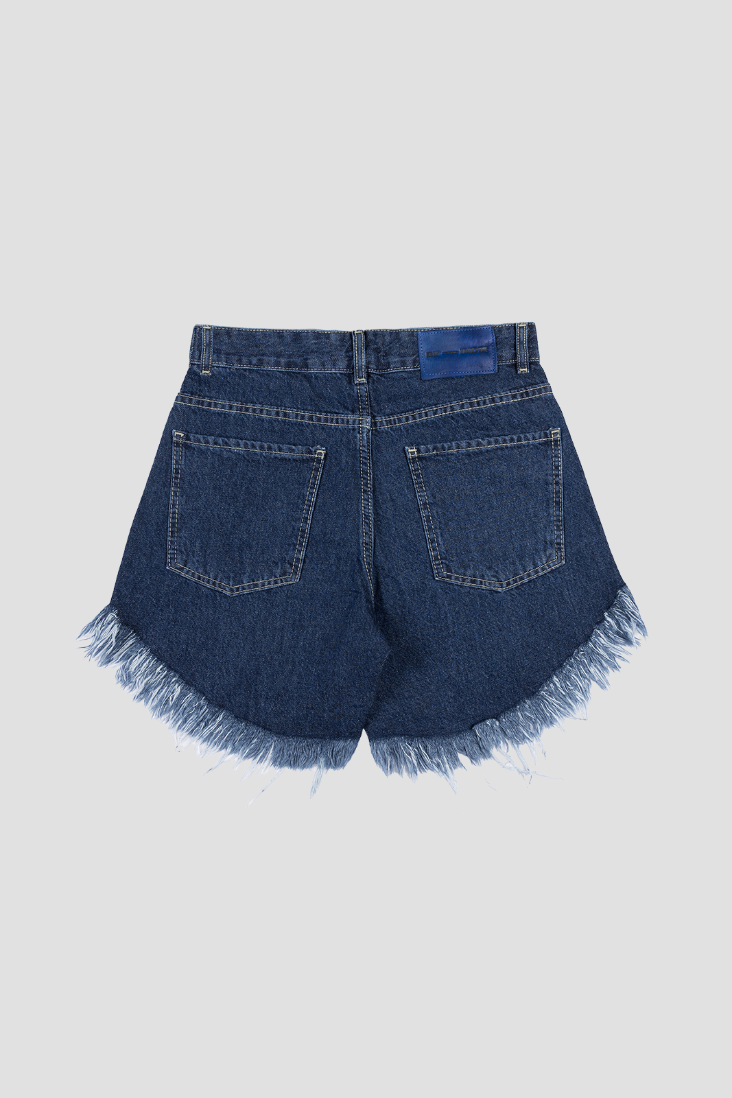 Signature Fluffy Shorts Navy Blue