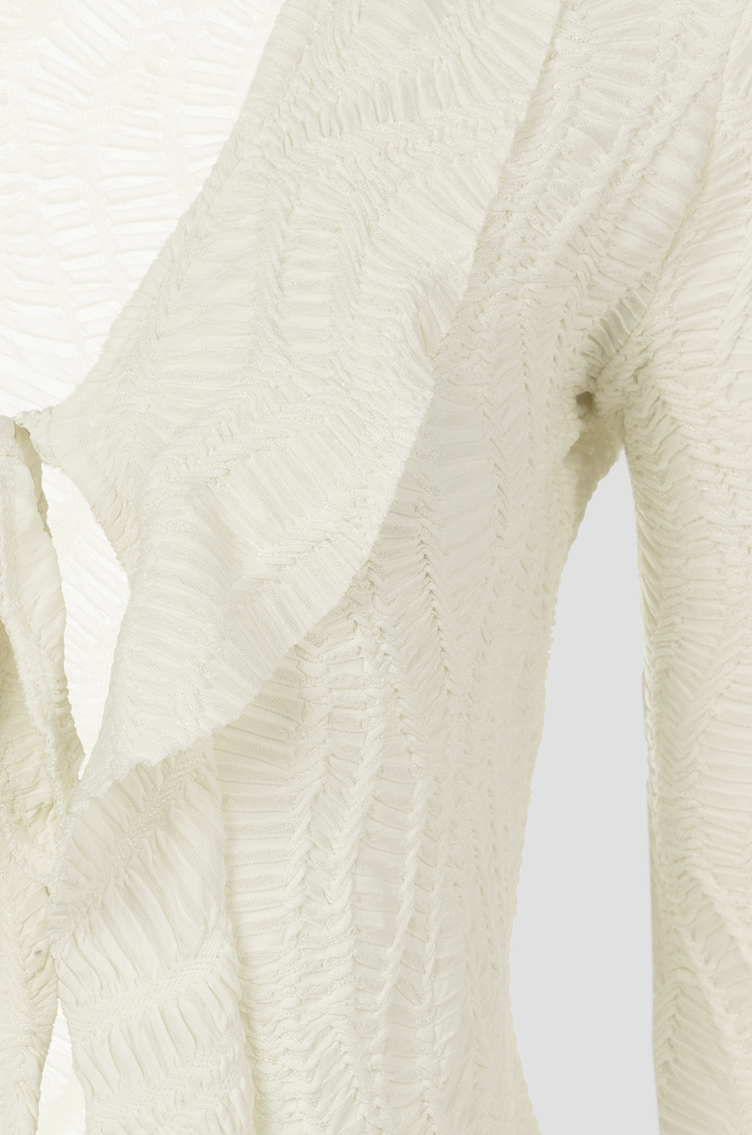 Ruffled Blouse Off-white
