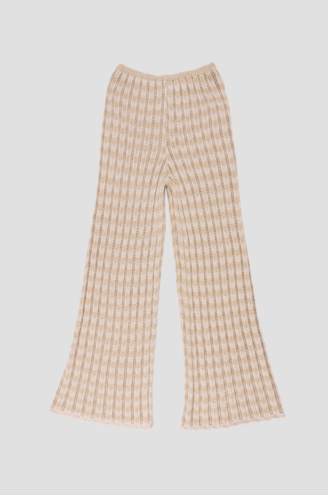 Zigzag Pants Beige