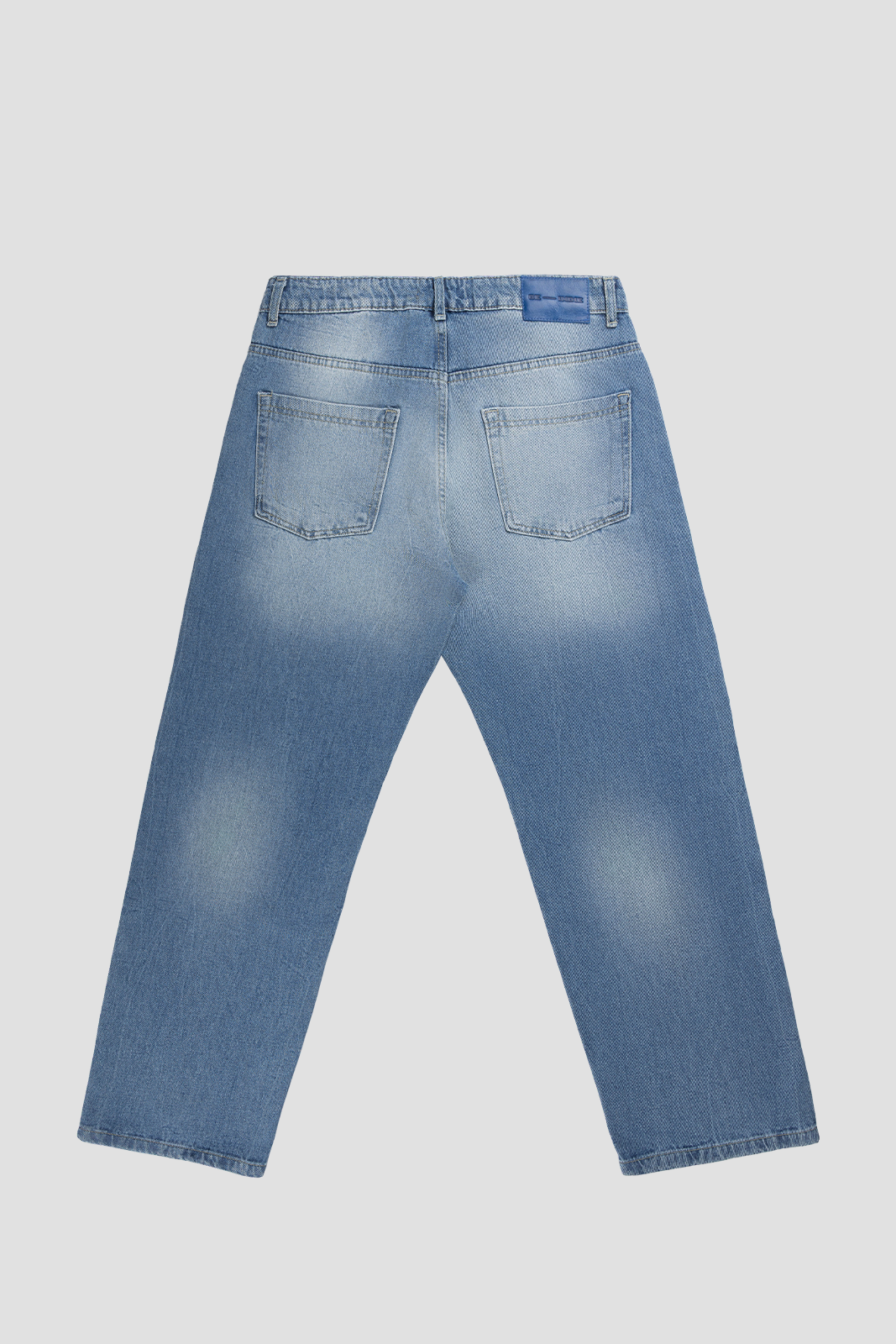 Straight Leg Jeans Blue