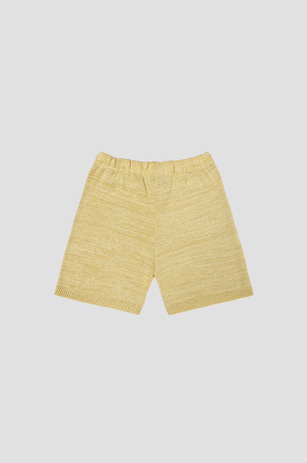 Lurex Shorts Yellow