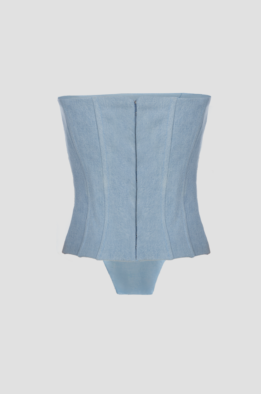 Fancy Bling Corset Sky Blue