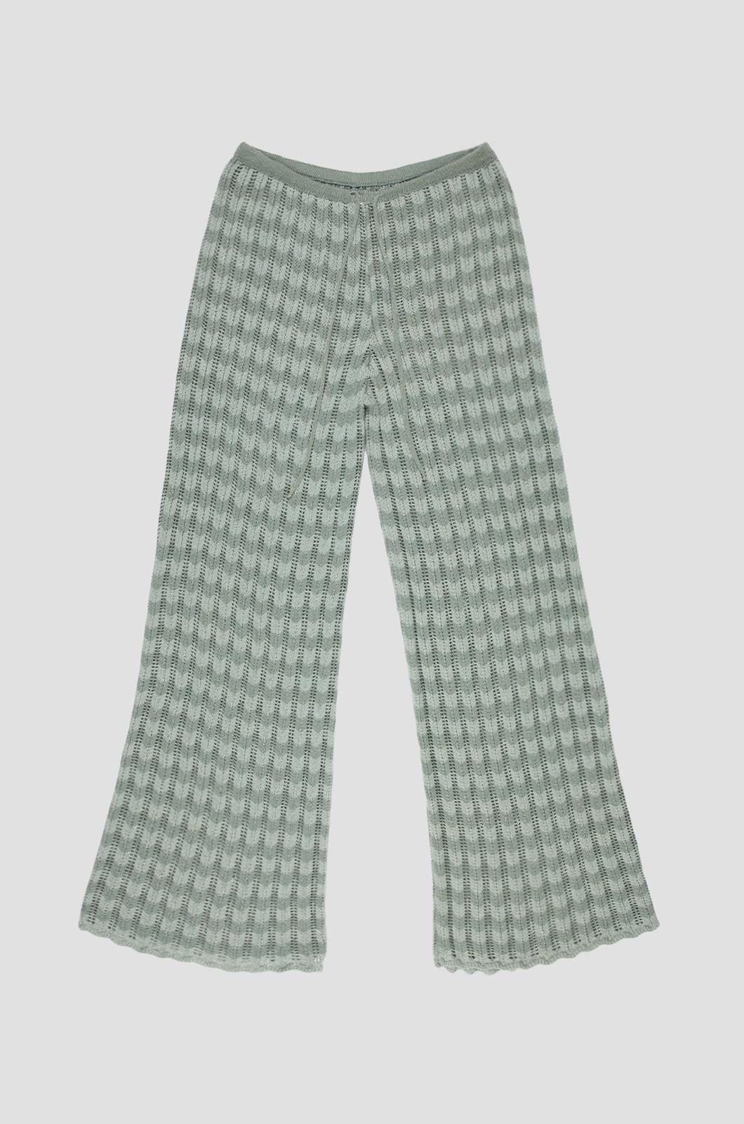 Zigzag Pants Sage Green