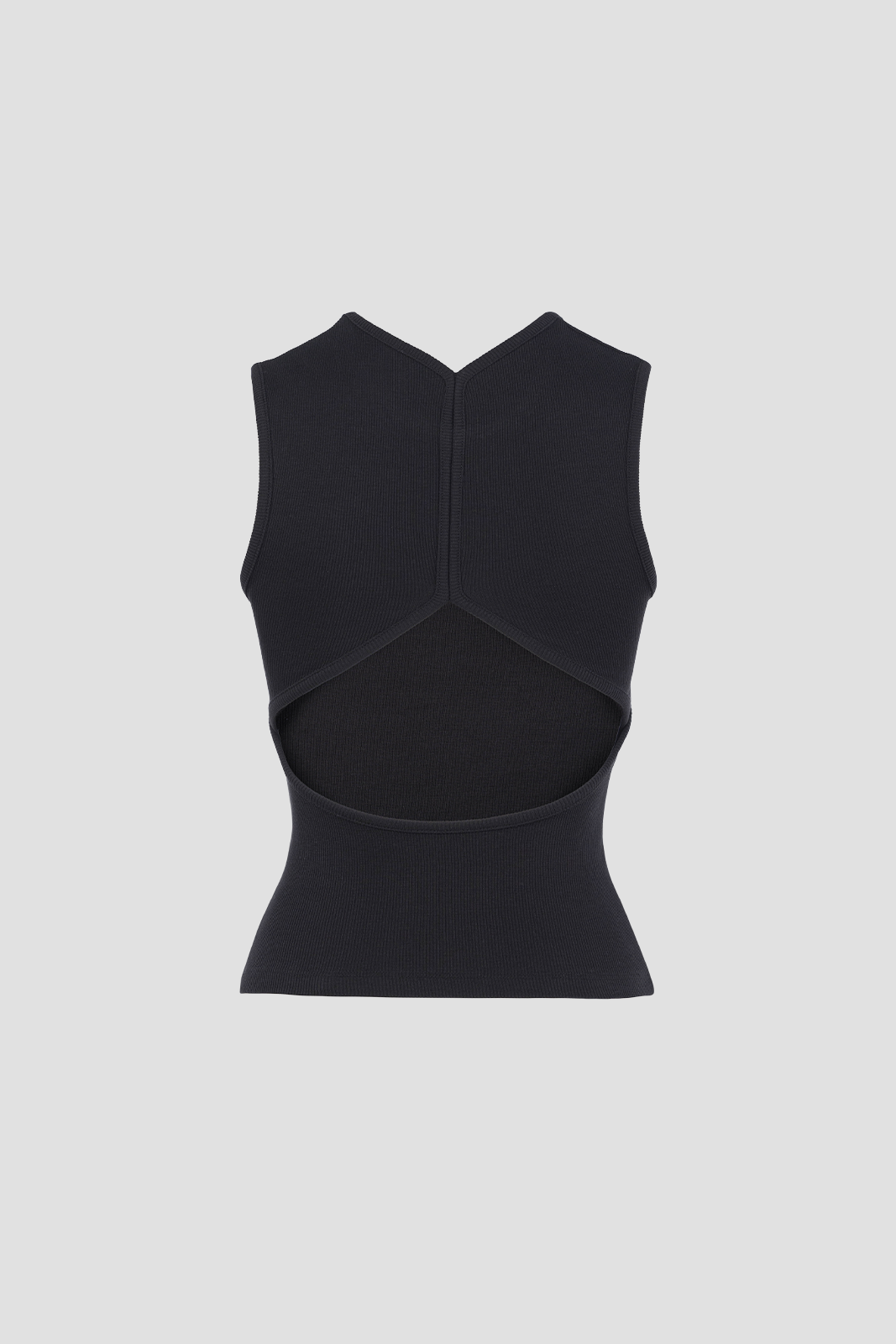 Backless Tank Black