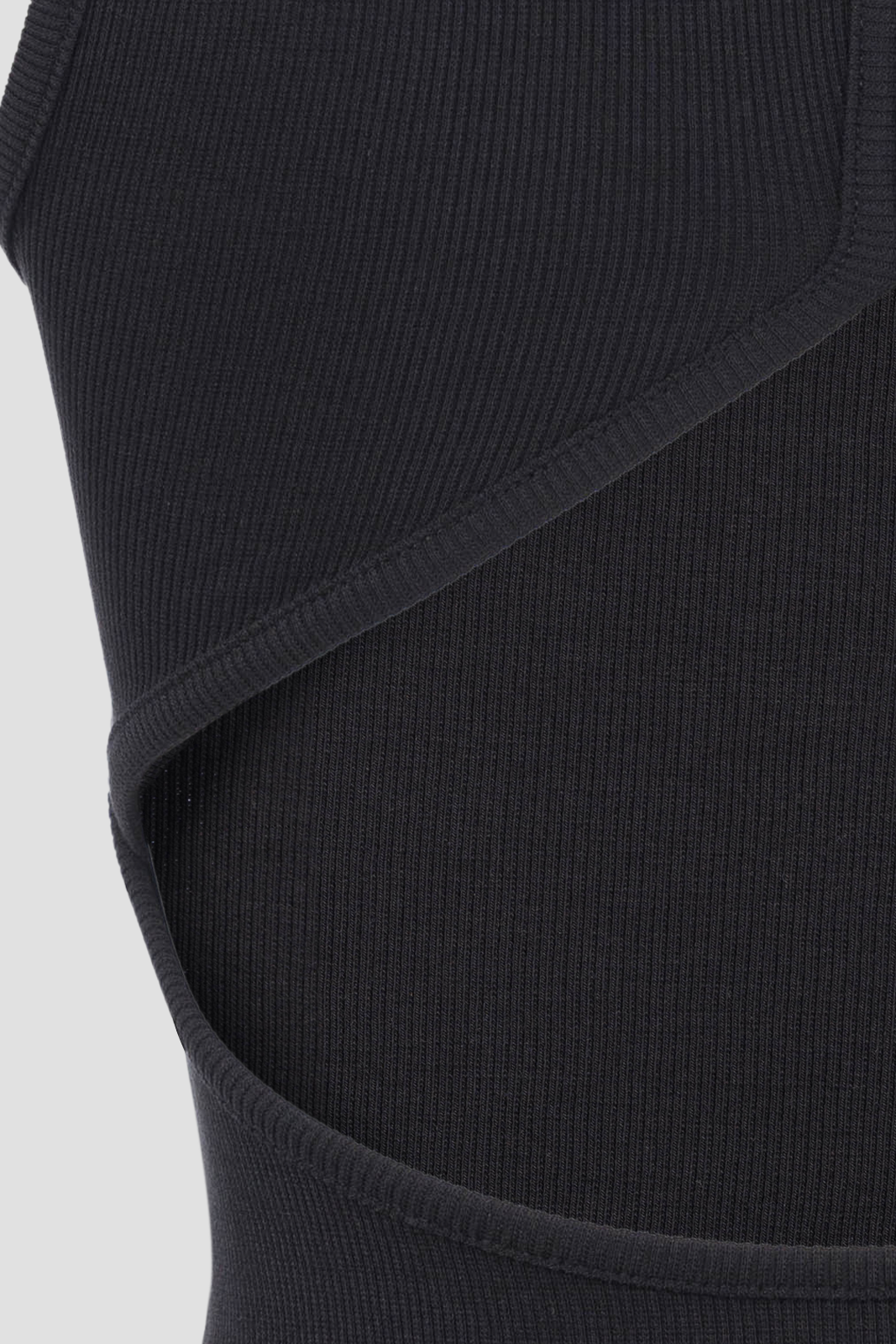 Backless Tank Black
