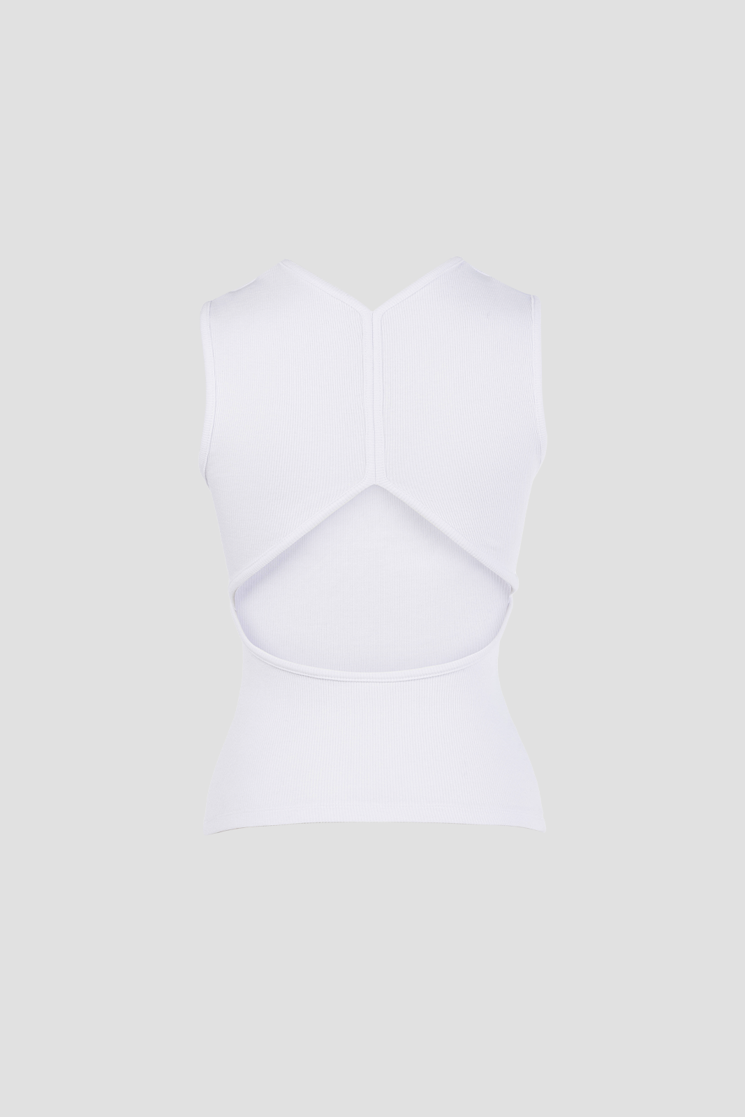 Backless Tank White