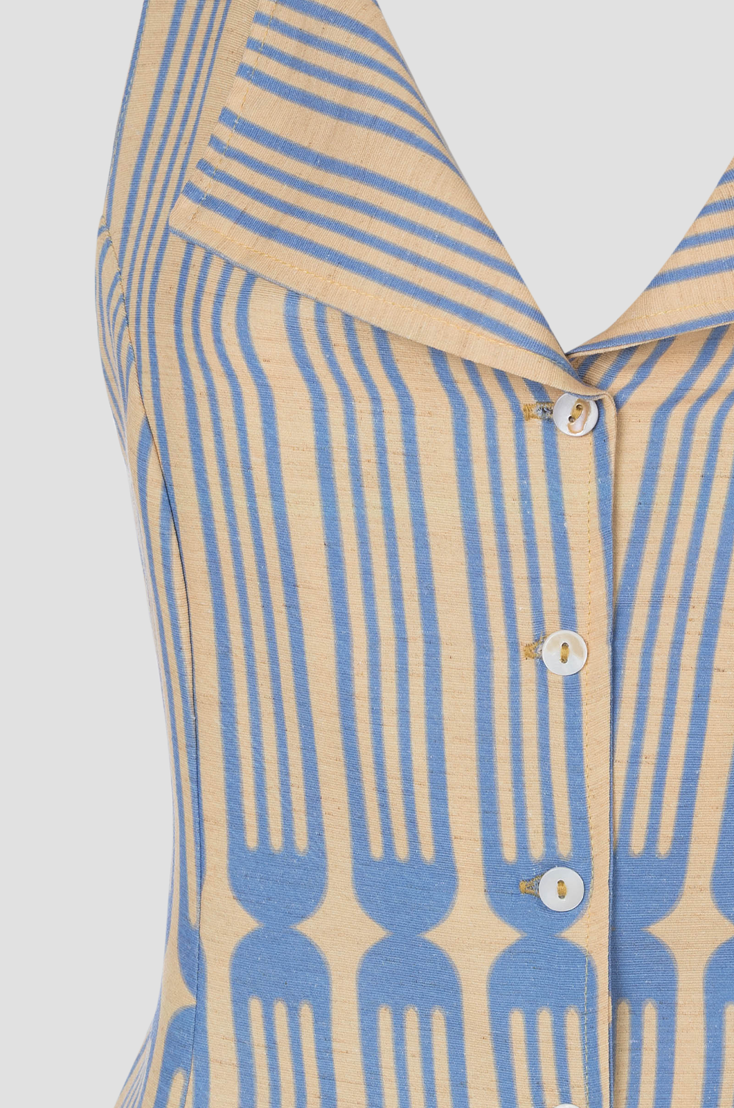 Tableware Halter Yellow & Blue