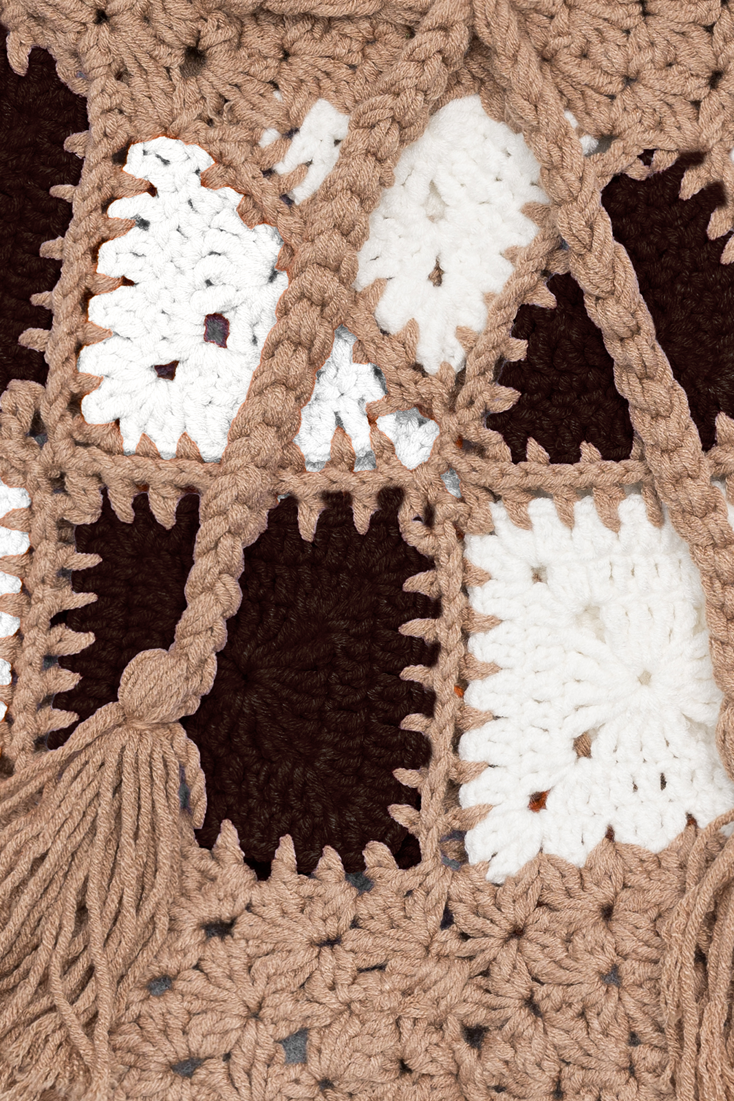 Crochet Shorts Brown