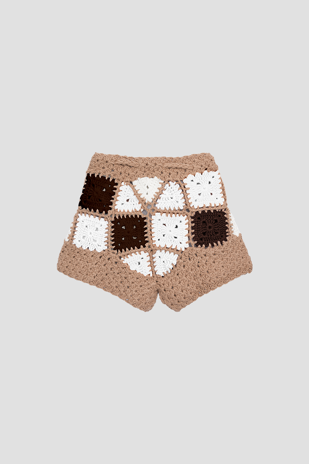 Crochet Shorts Brown