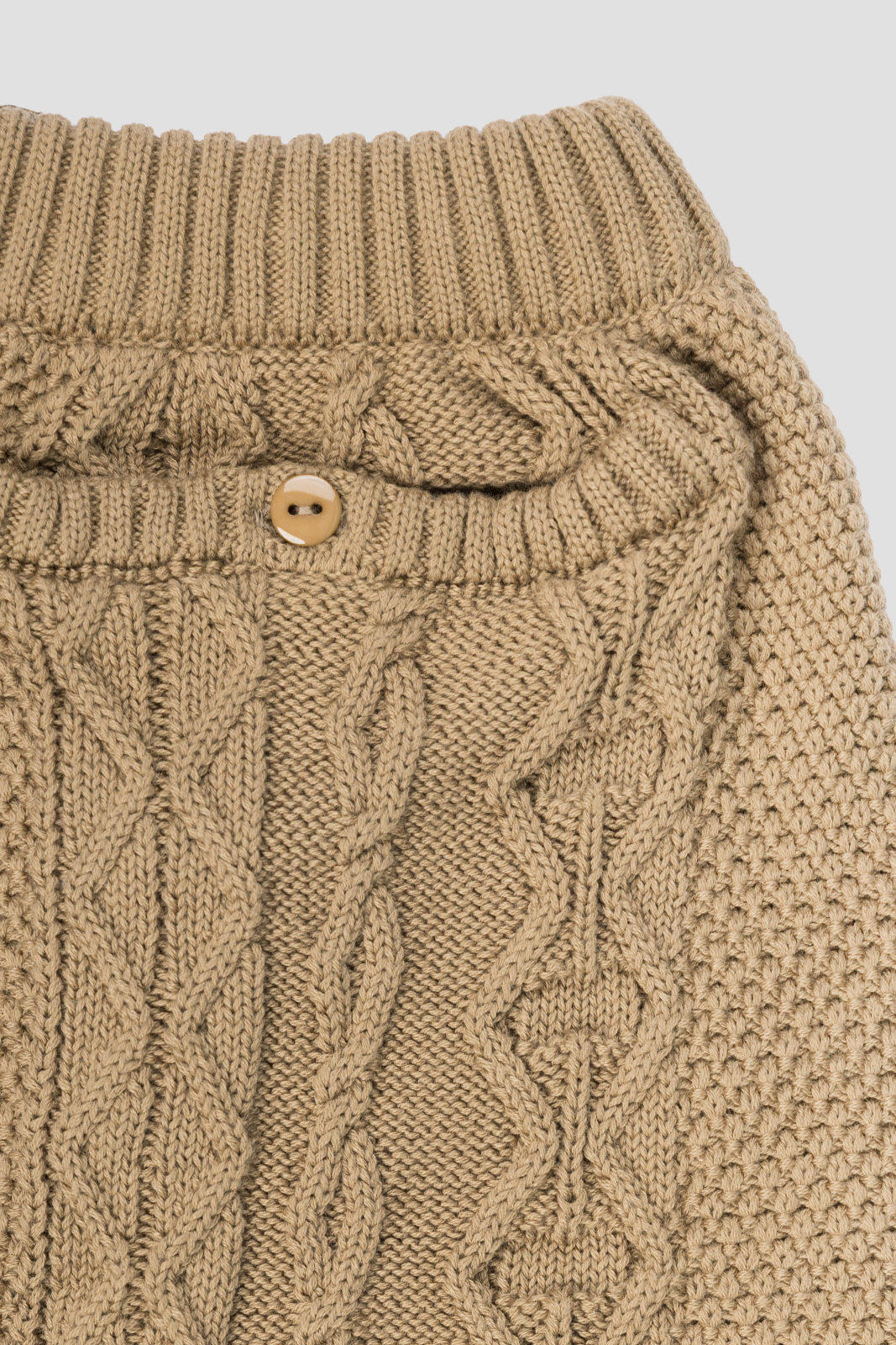Knit Shorts Khaki