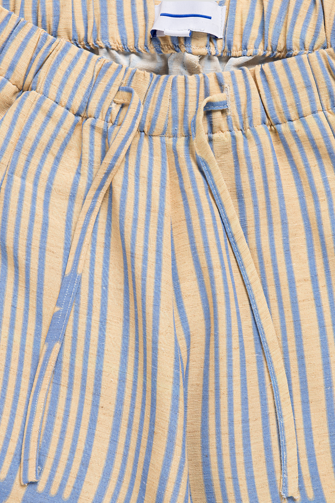 Tableware Pants Yellow & Blue Print