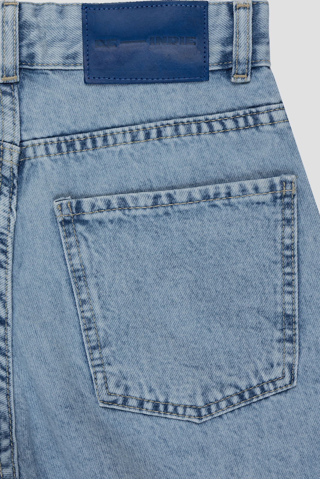Signature Fluffy Shorts Sky Blue