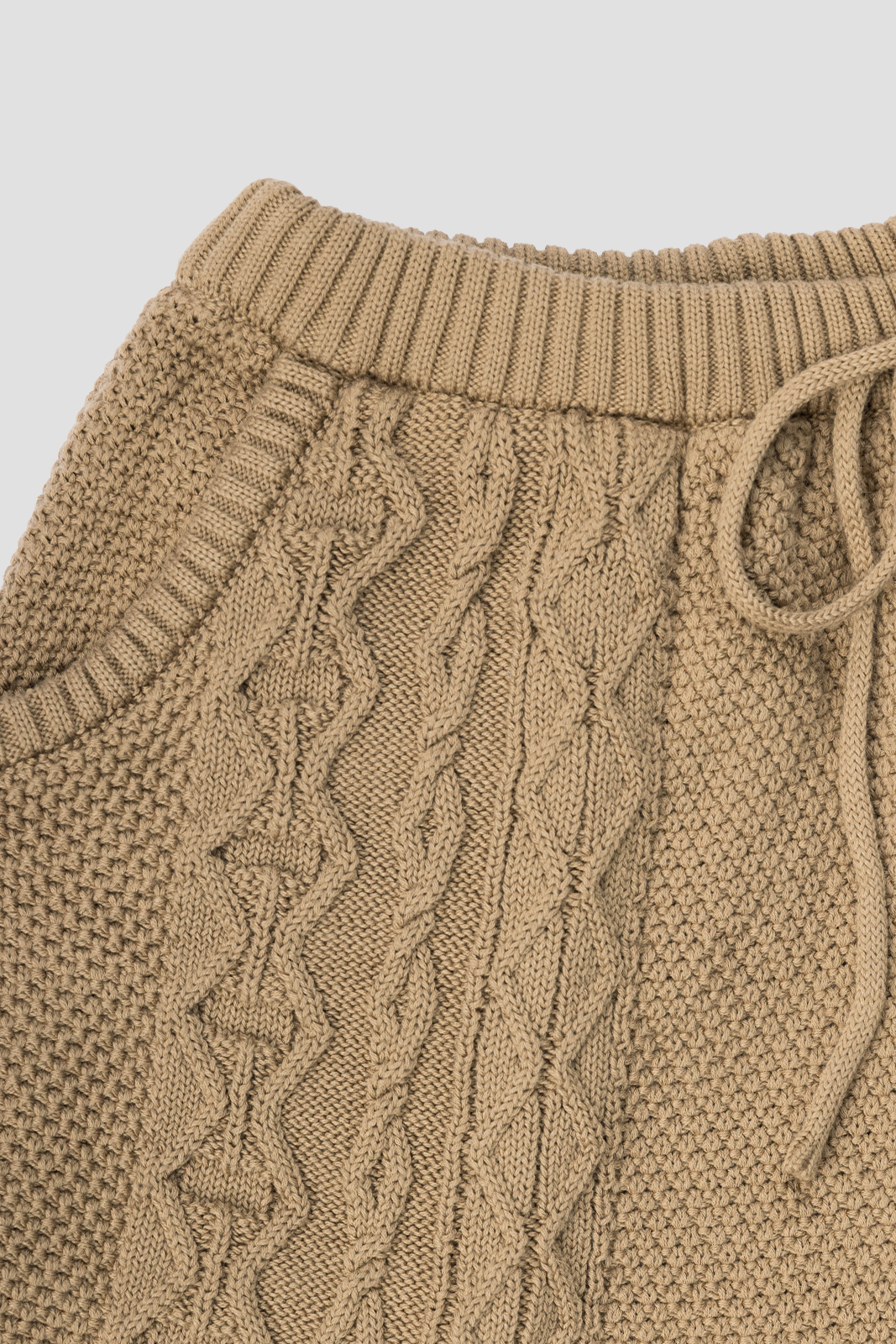 Knit Shorts Khaki