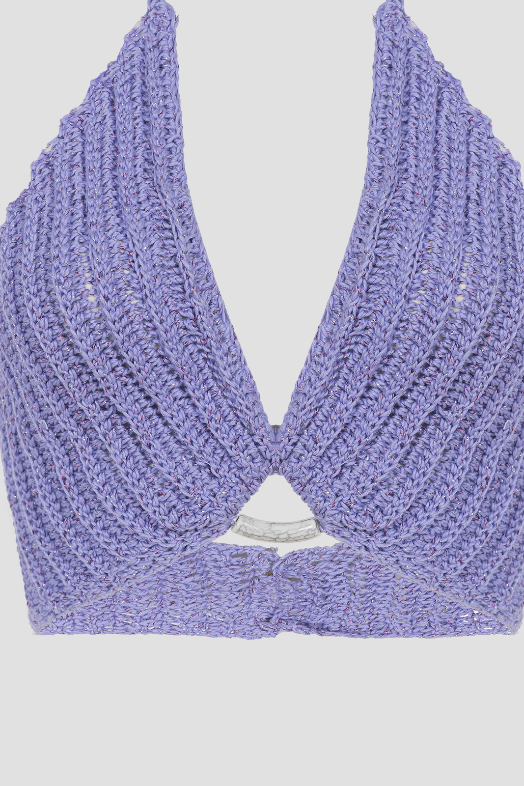 Crochet Bralette Purple