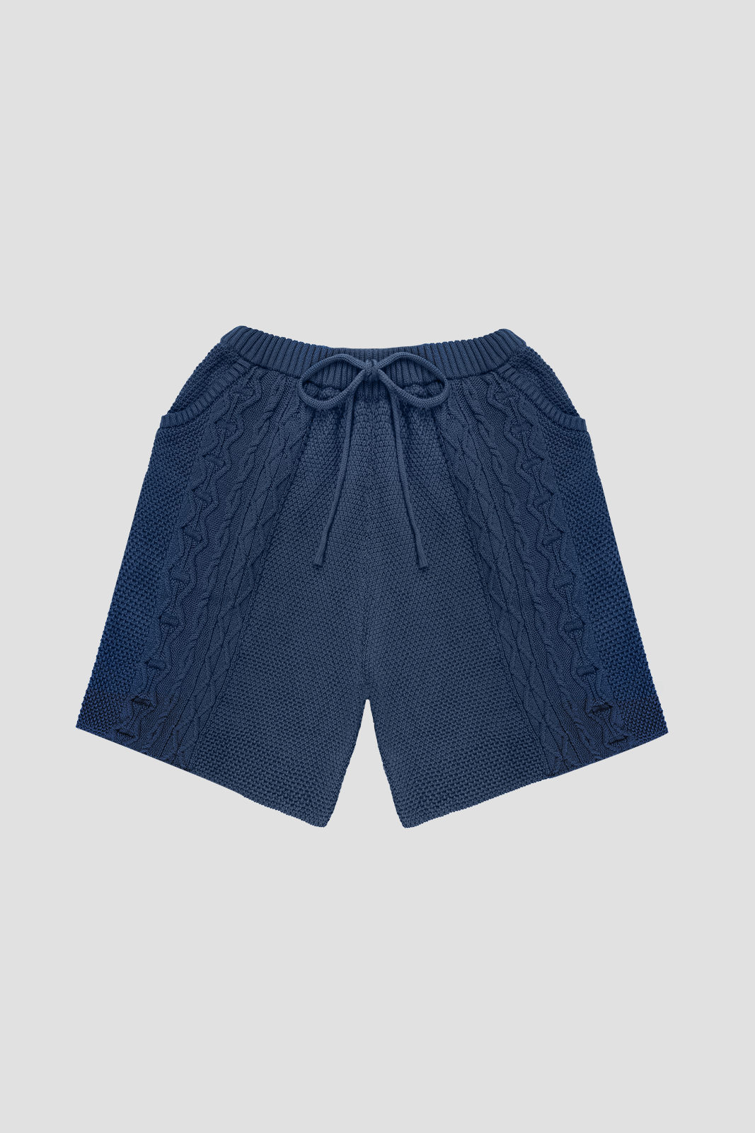 Knit Shorts Navy