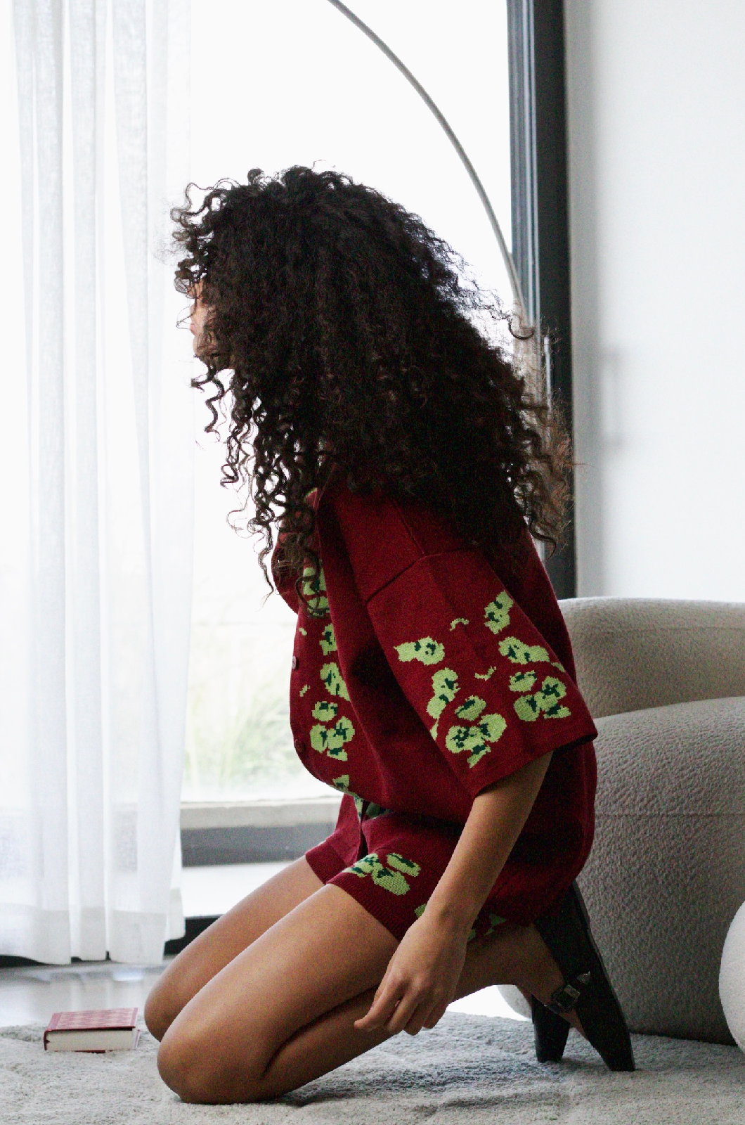 Pomme d'amour Shorts Burgundy