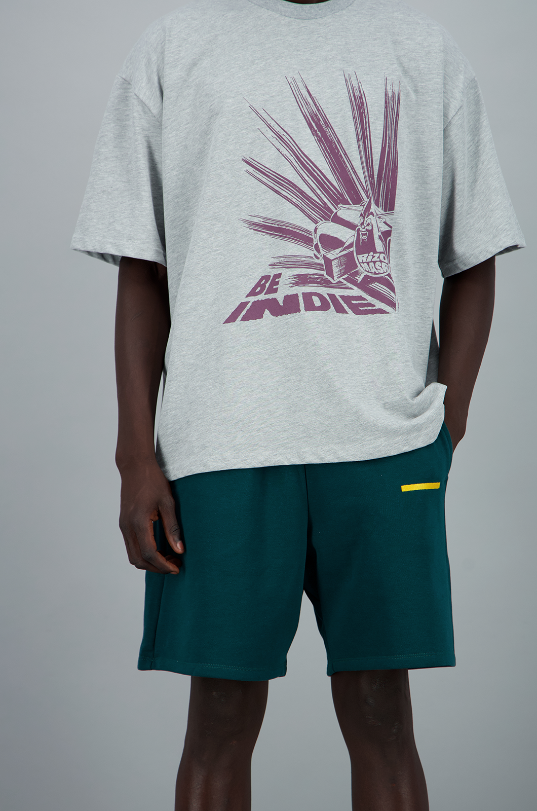 Oil T-Shirt Grey