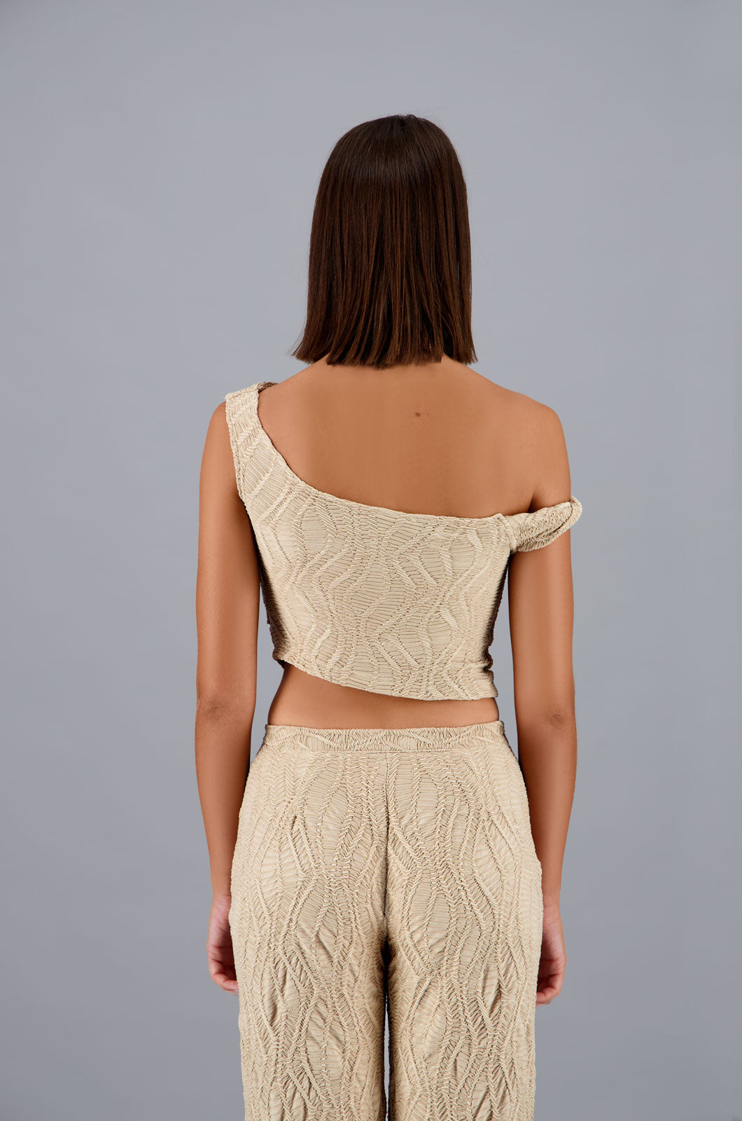 Waves Top Beige