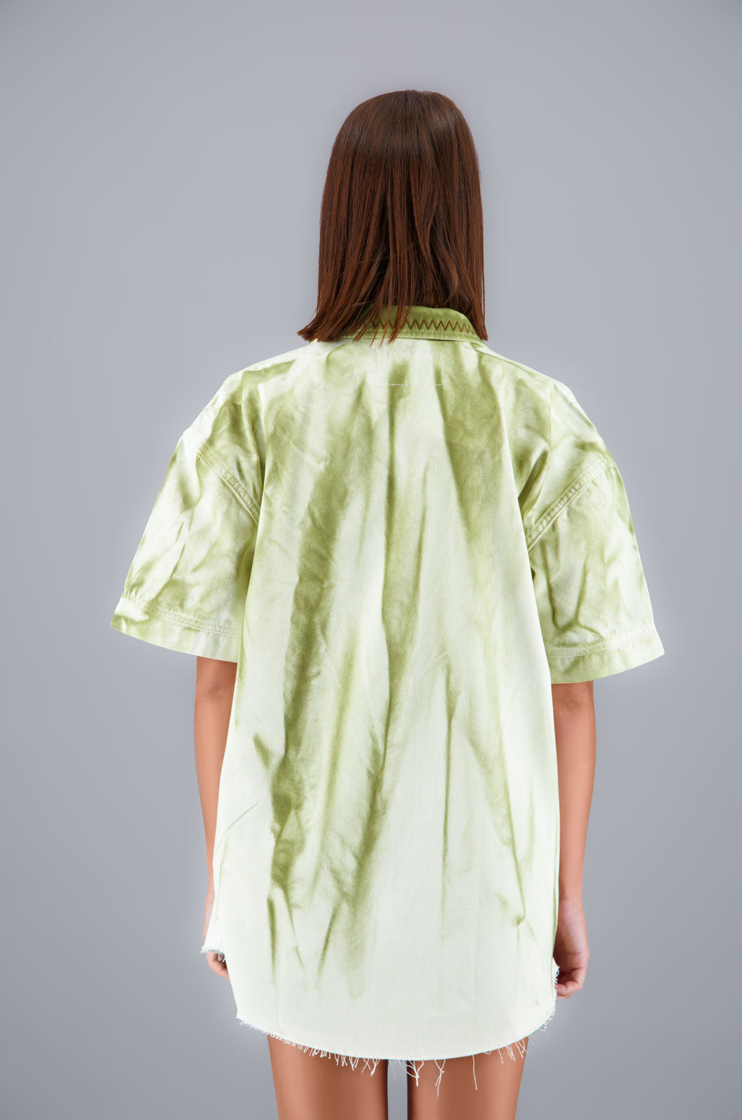 Zig Zag Shirt Khaki
