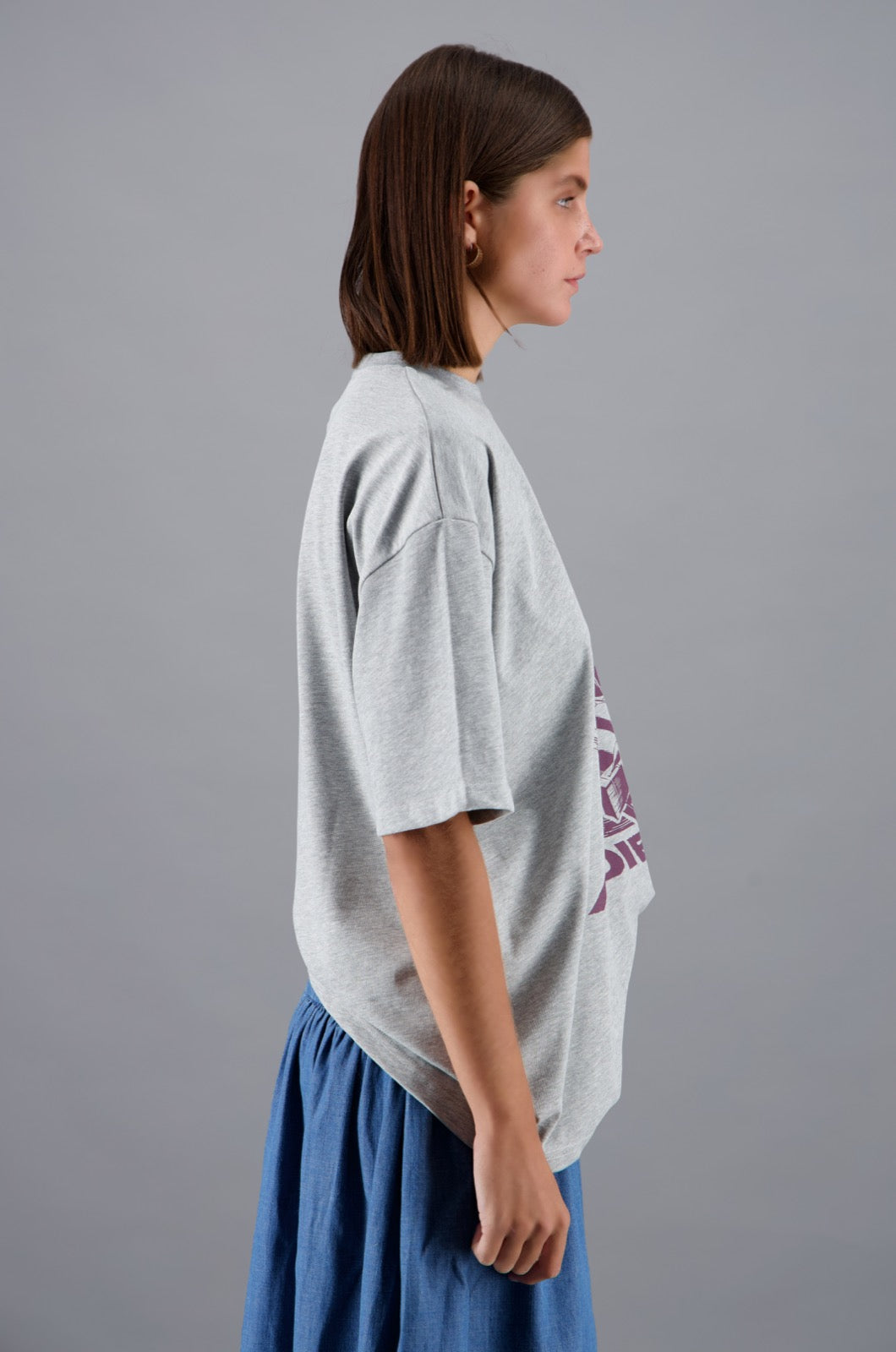Oil T-Shirt Grey