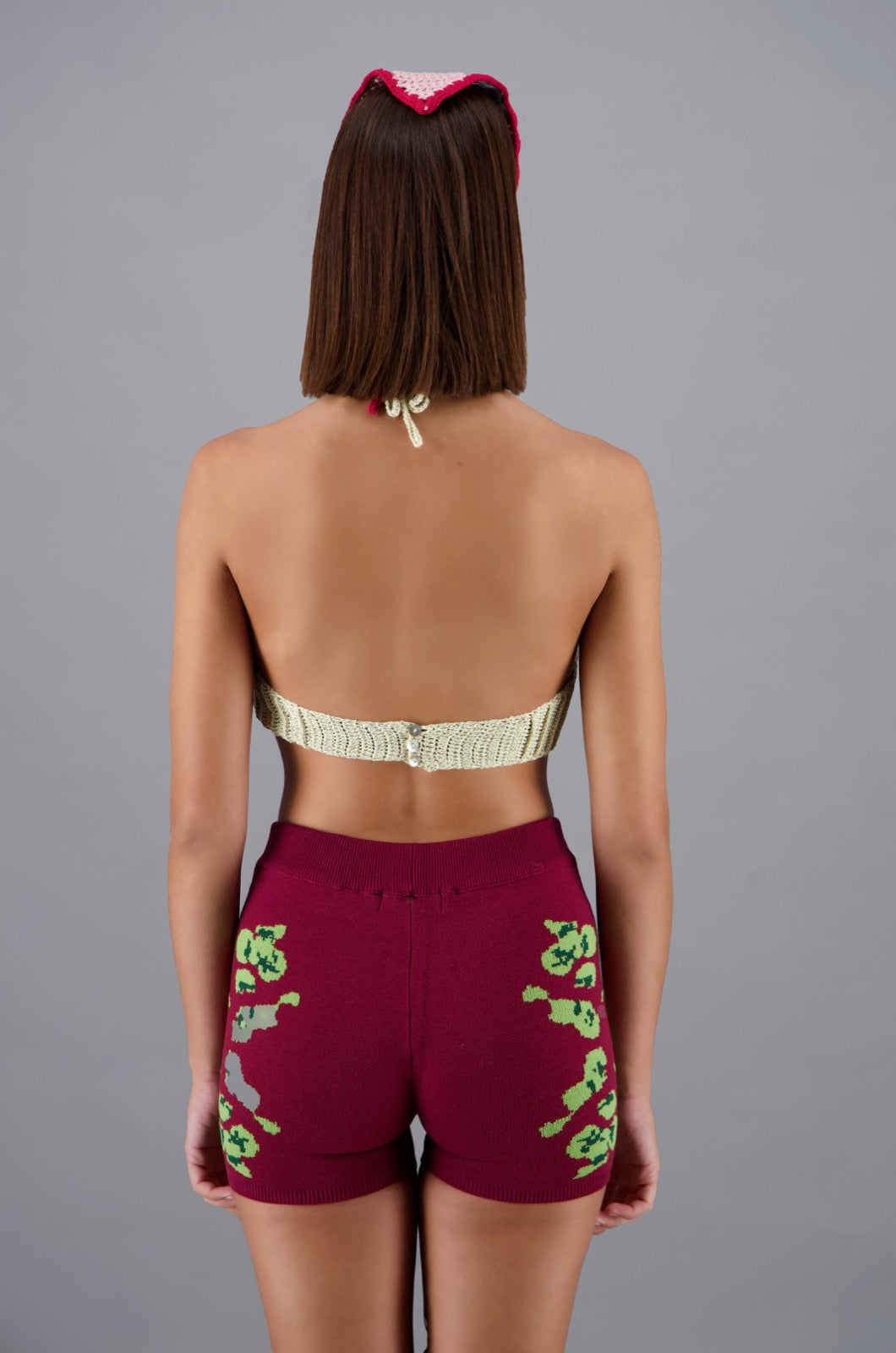 Crochet Bralette Beige