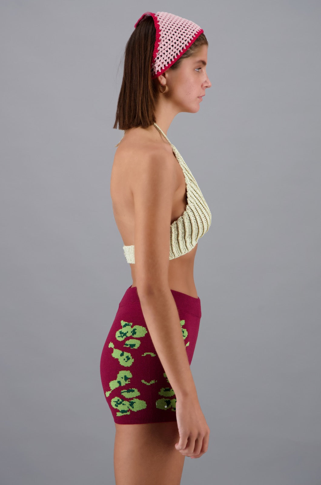 Pomme d'amour Shorts Burgundy