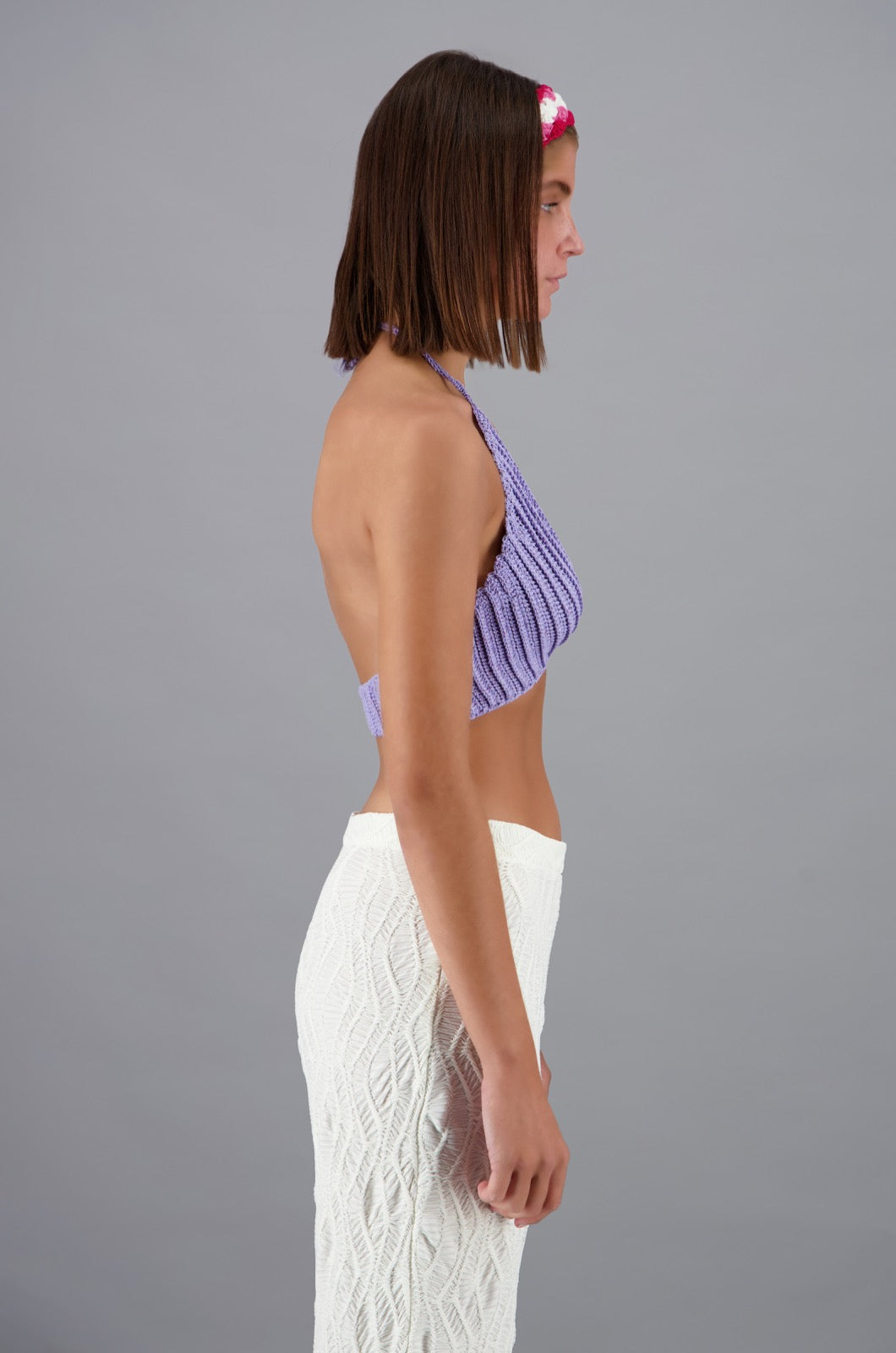 Crochet Bralette Purple