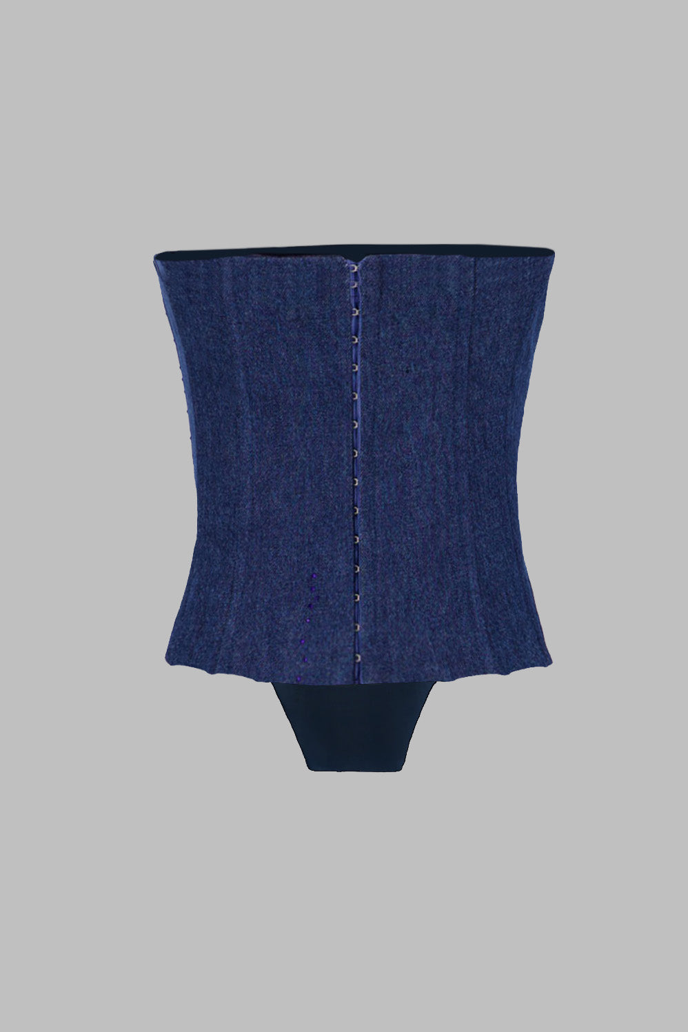 Fancy Bling Corset Navy Blue