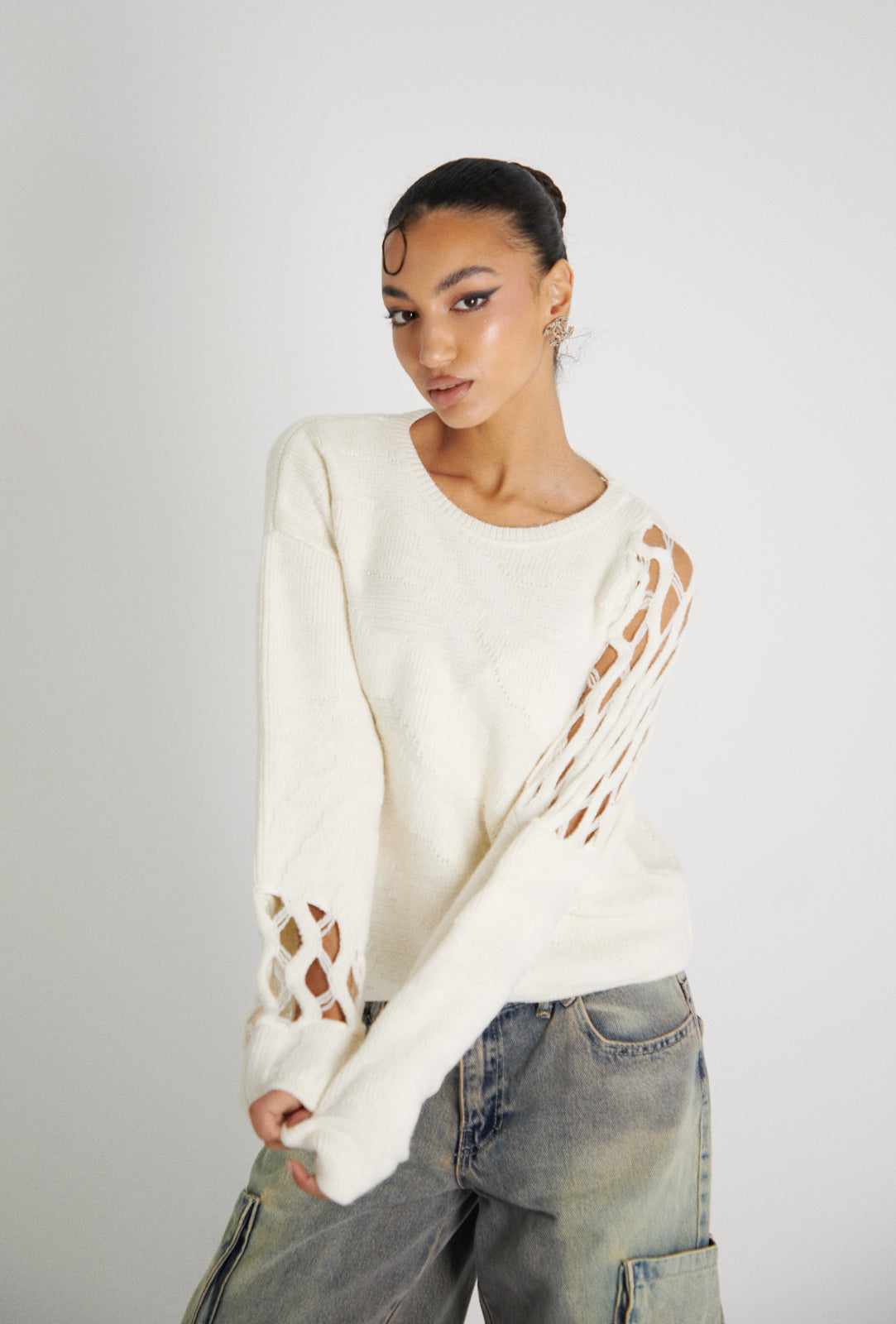 Fringe Freak Off-White