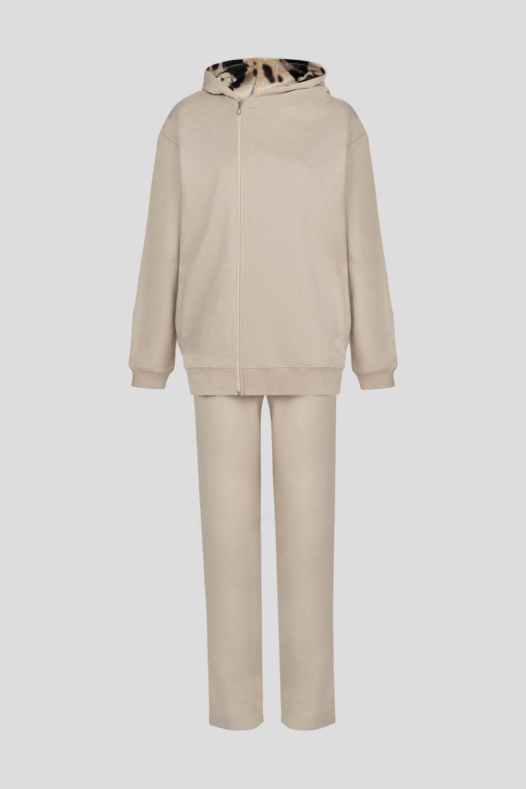 Cowhide Hoodie Offwhite