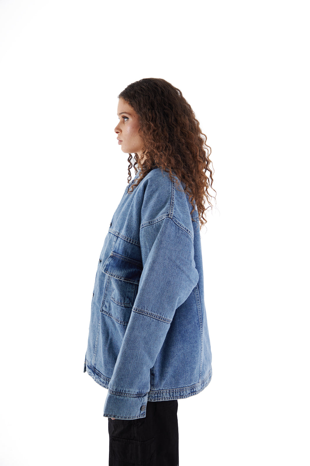 Bomber Denim Jacket