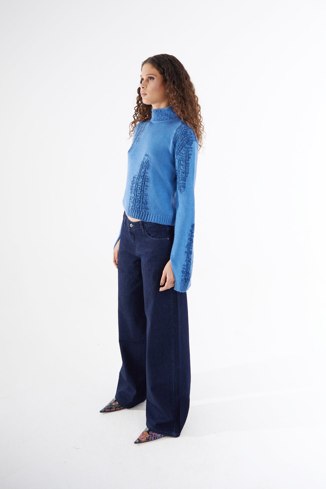 Wide Leg Midnight Blue