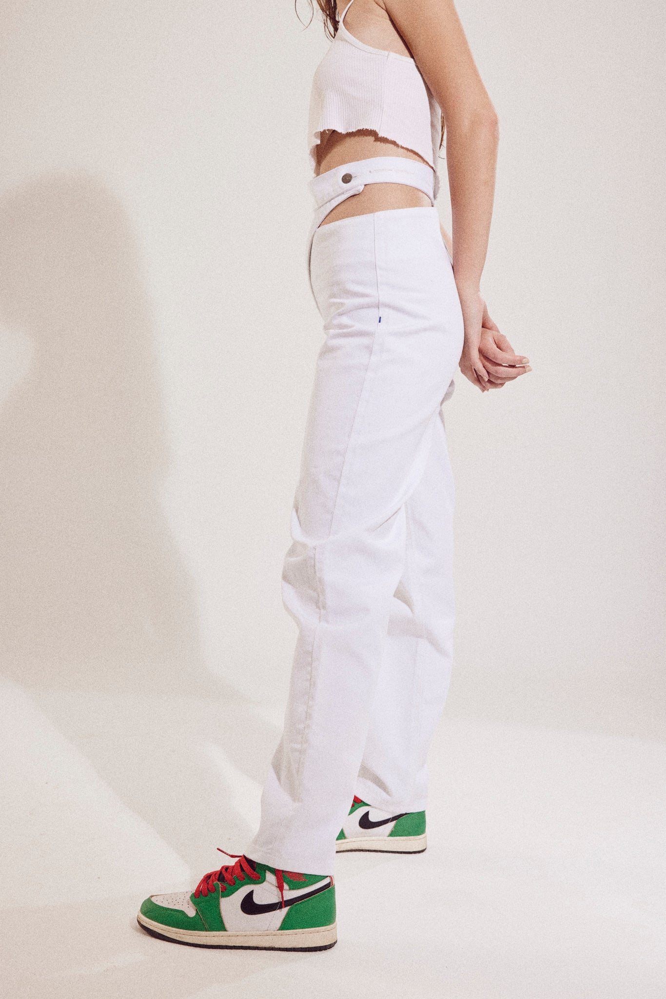 Be-Open Cut out Jeans