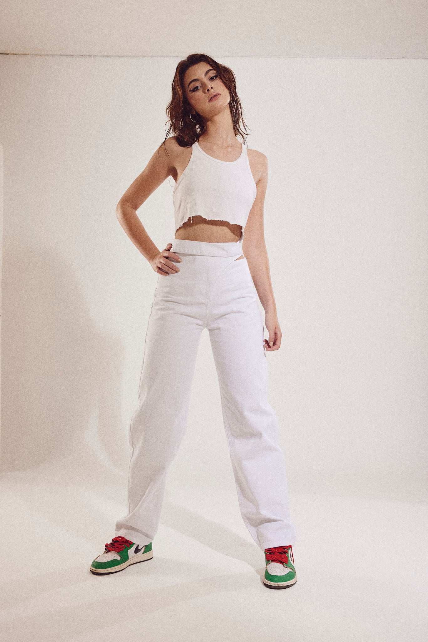 Be-Open Cut out Jeans