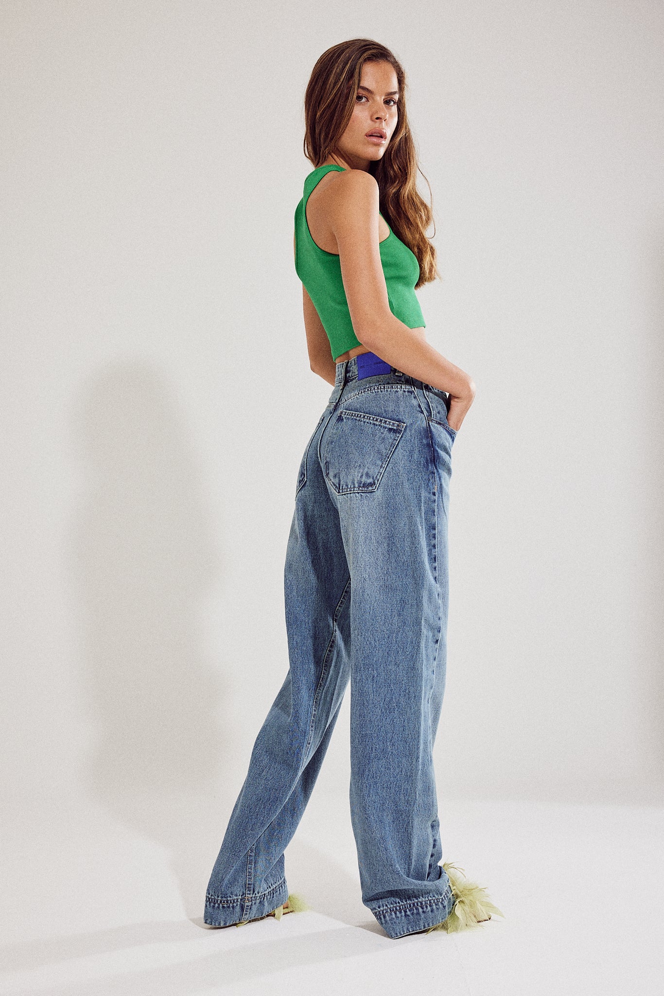 Be-Basic Cropped Green