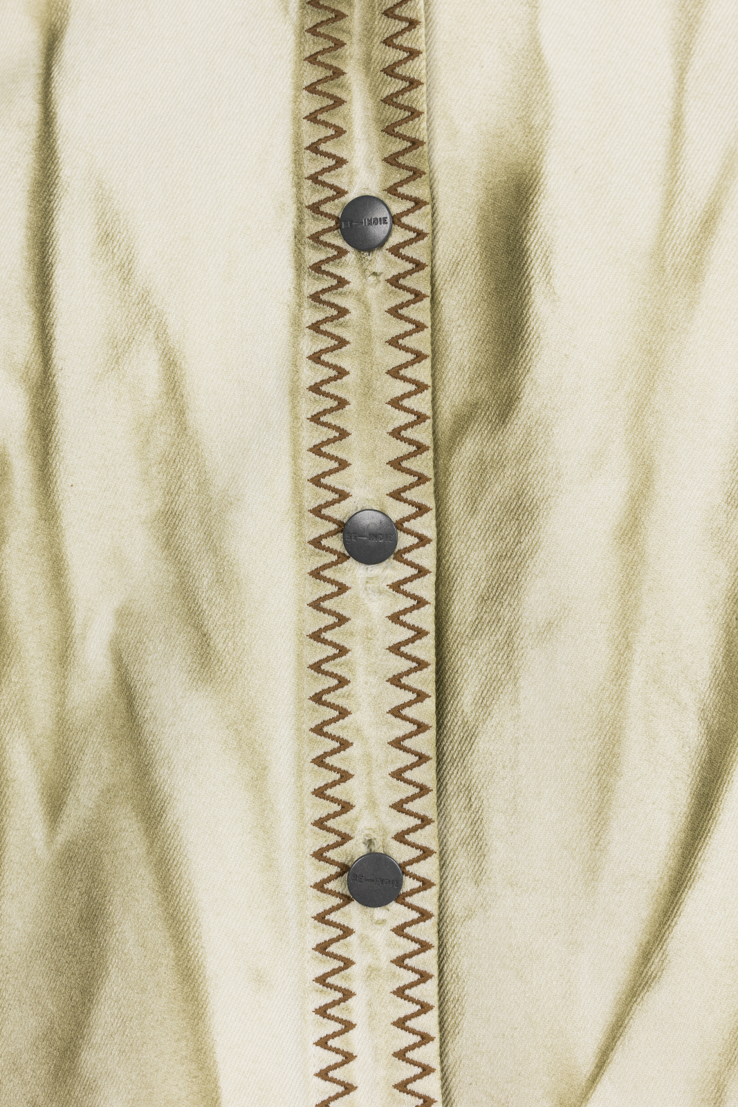 Zig Zag Shirt Khaki