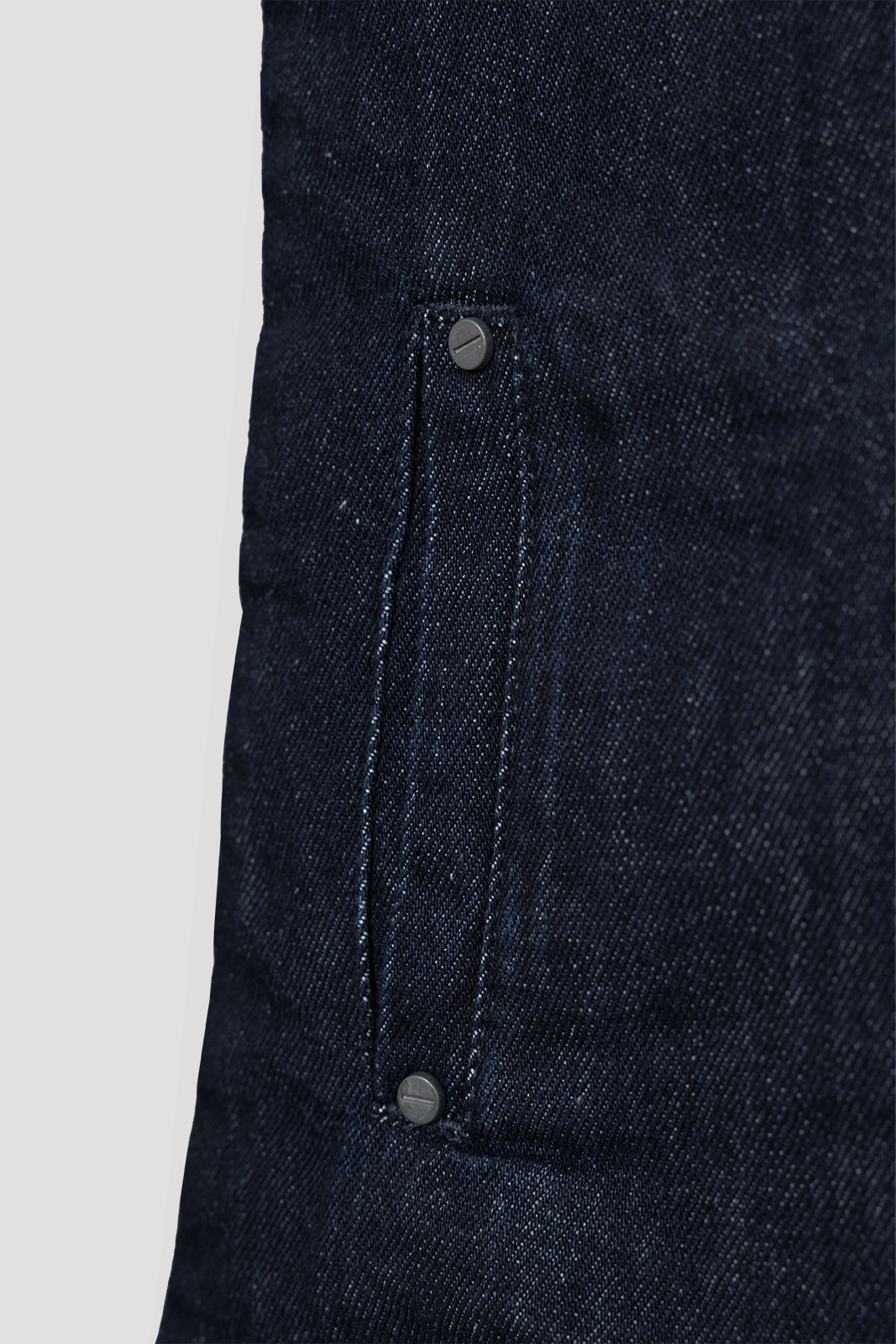 Jean Waistcoat Raw Denim