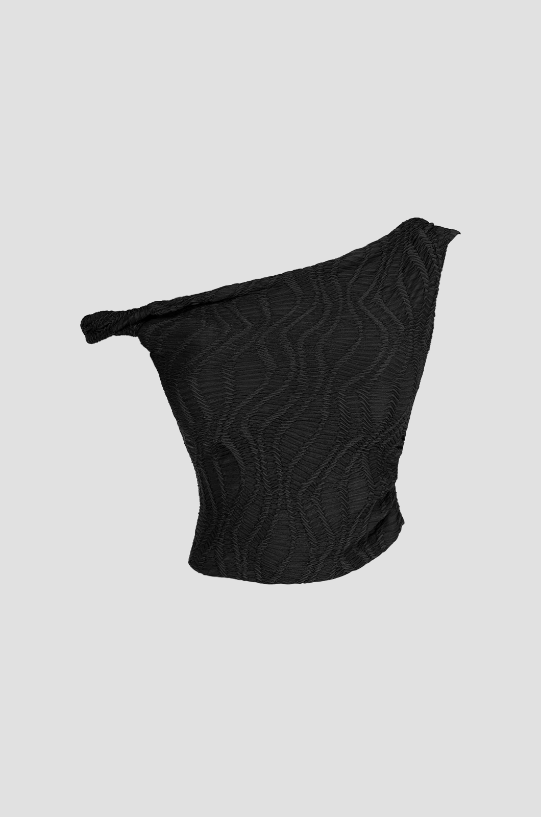 Waves Top Black