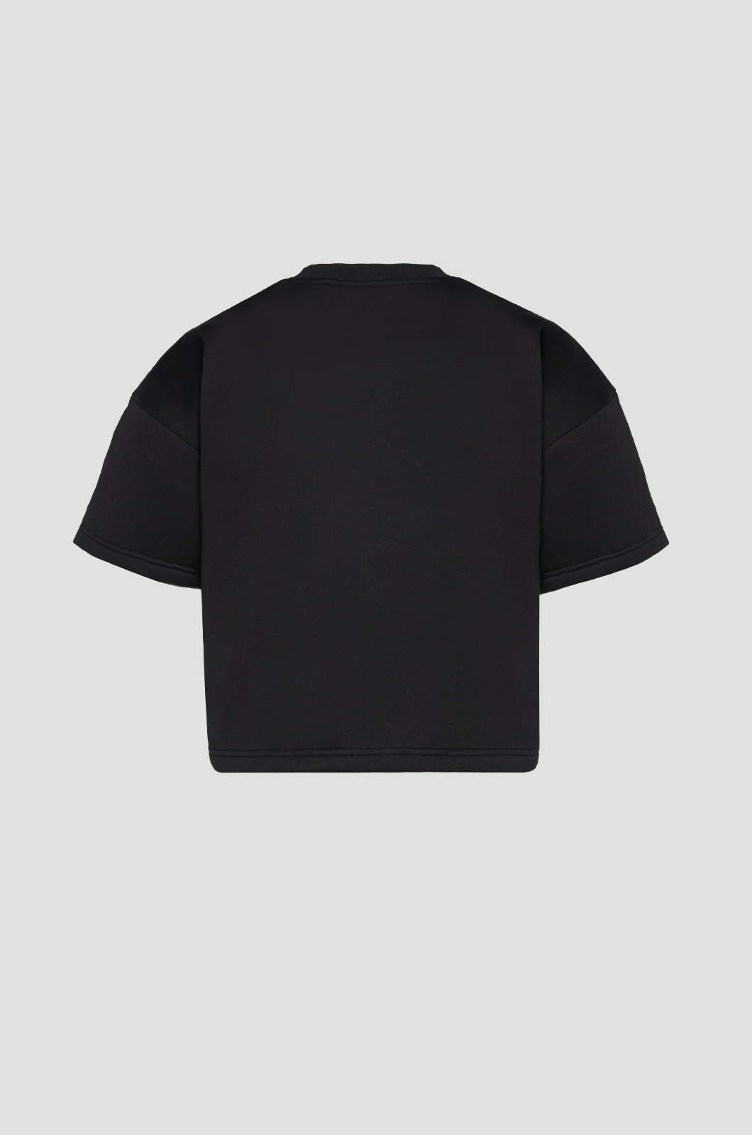 Drop Down Shoulder T-shirt Black