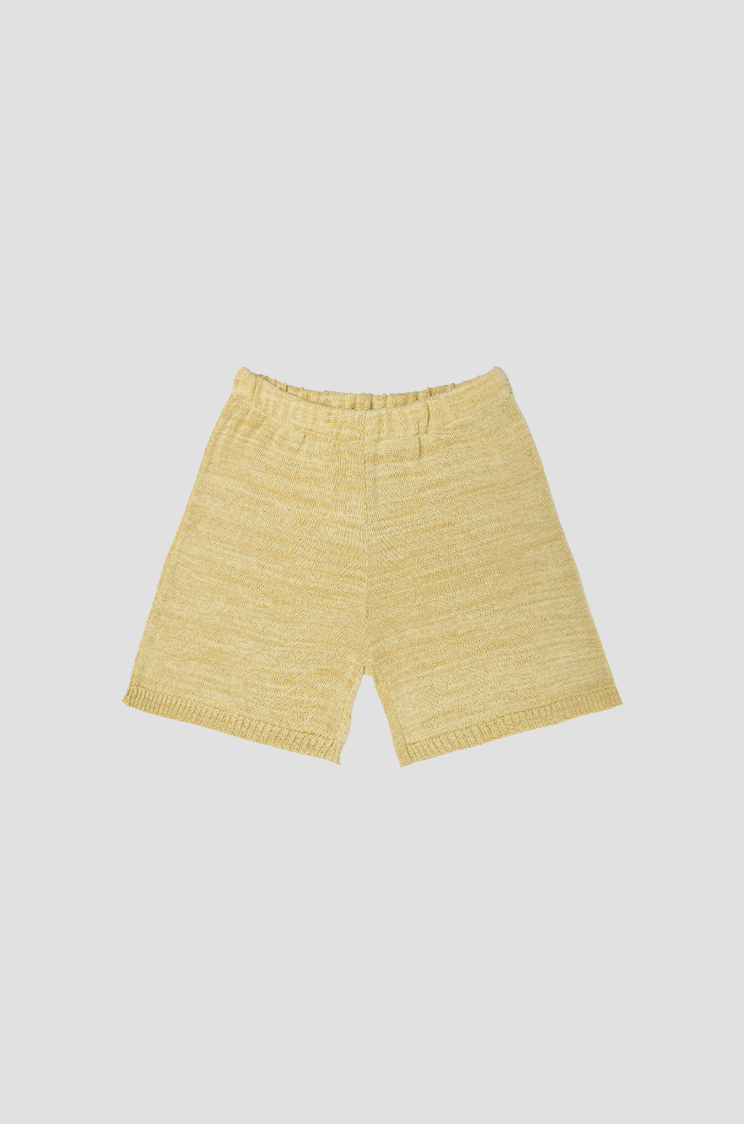 Lurex Shorts Yellow