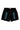 Walk All Over You Sprayed Shorts Black