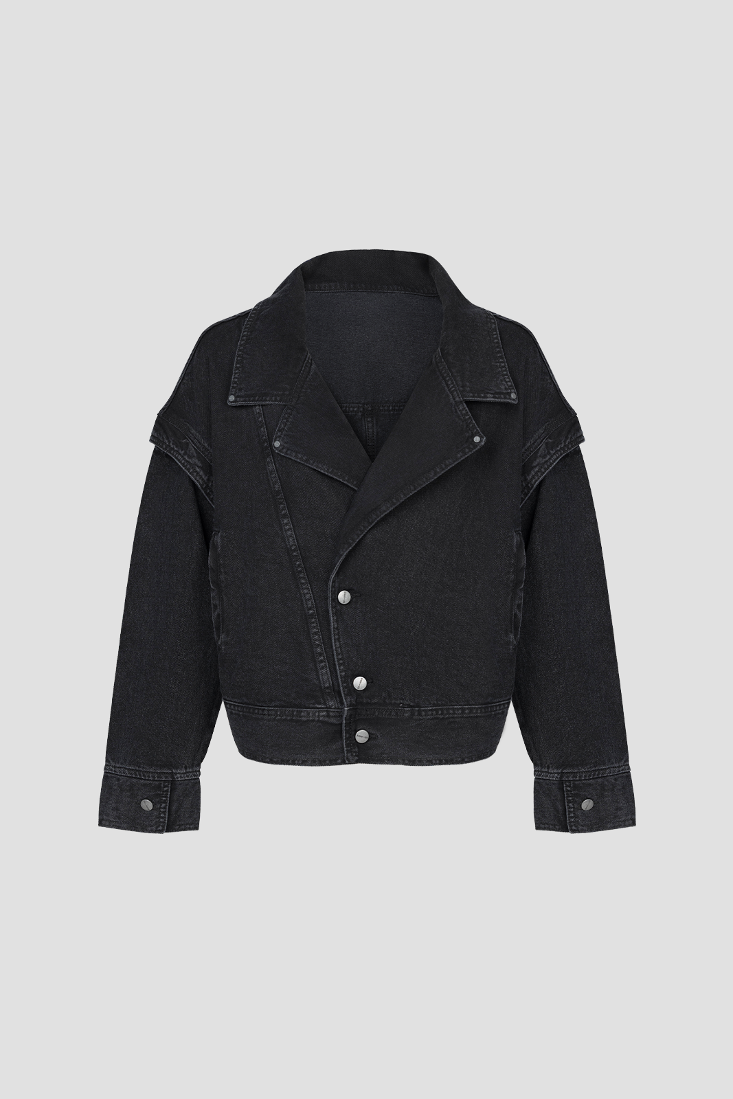 Moto Jacket Stone Black